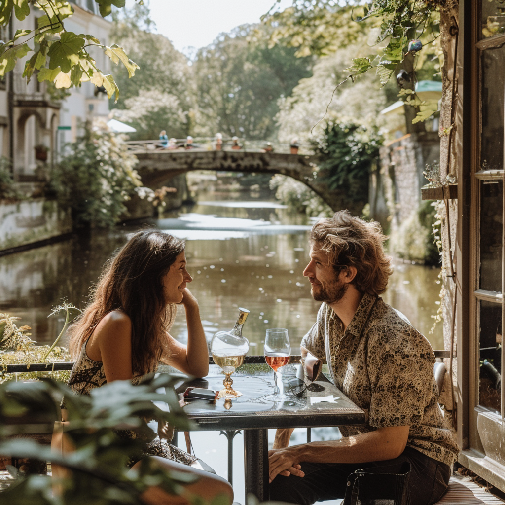 Couple en week-end en amoureux au Pays de la Loire à Nantes