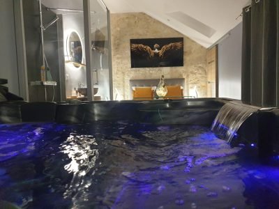 Chambre romantique avec spa privatif