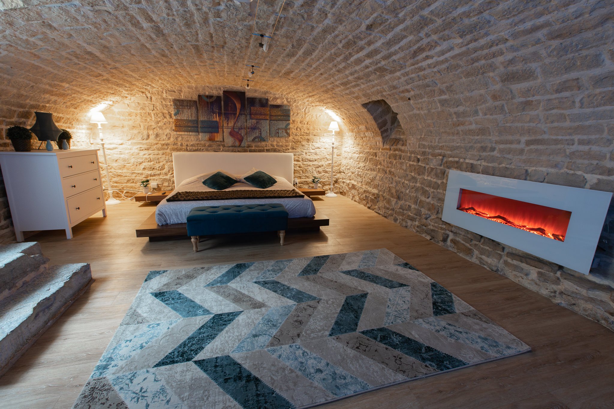 L'Expérience Bien Être -Chambre décorée pour une ambiance sobre et chic
