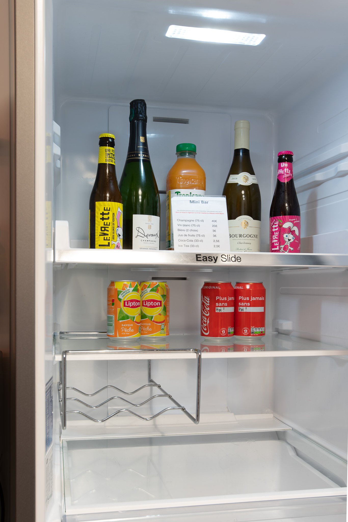 L'Expérience Bien Être - Profitez du minibar