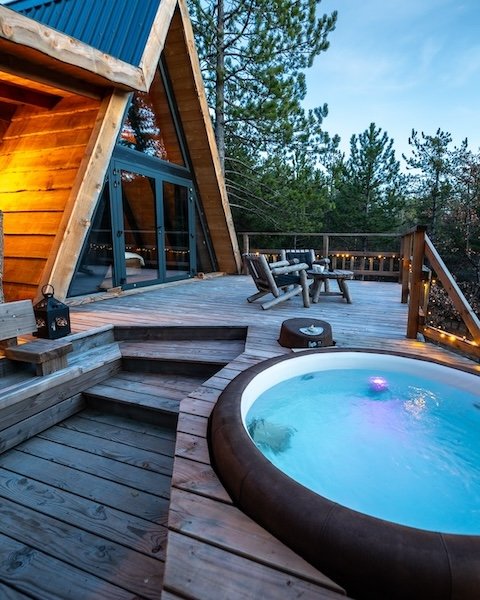 Petite Buëch cabane dans les arbres