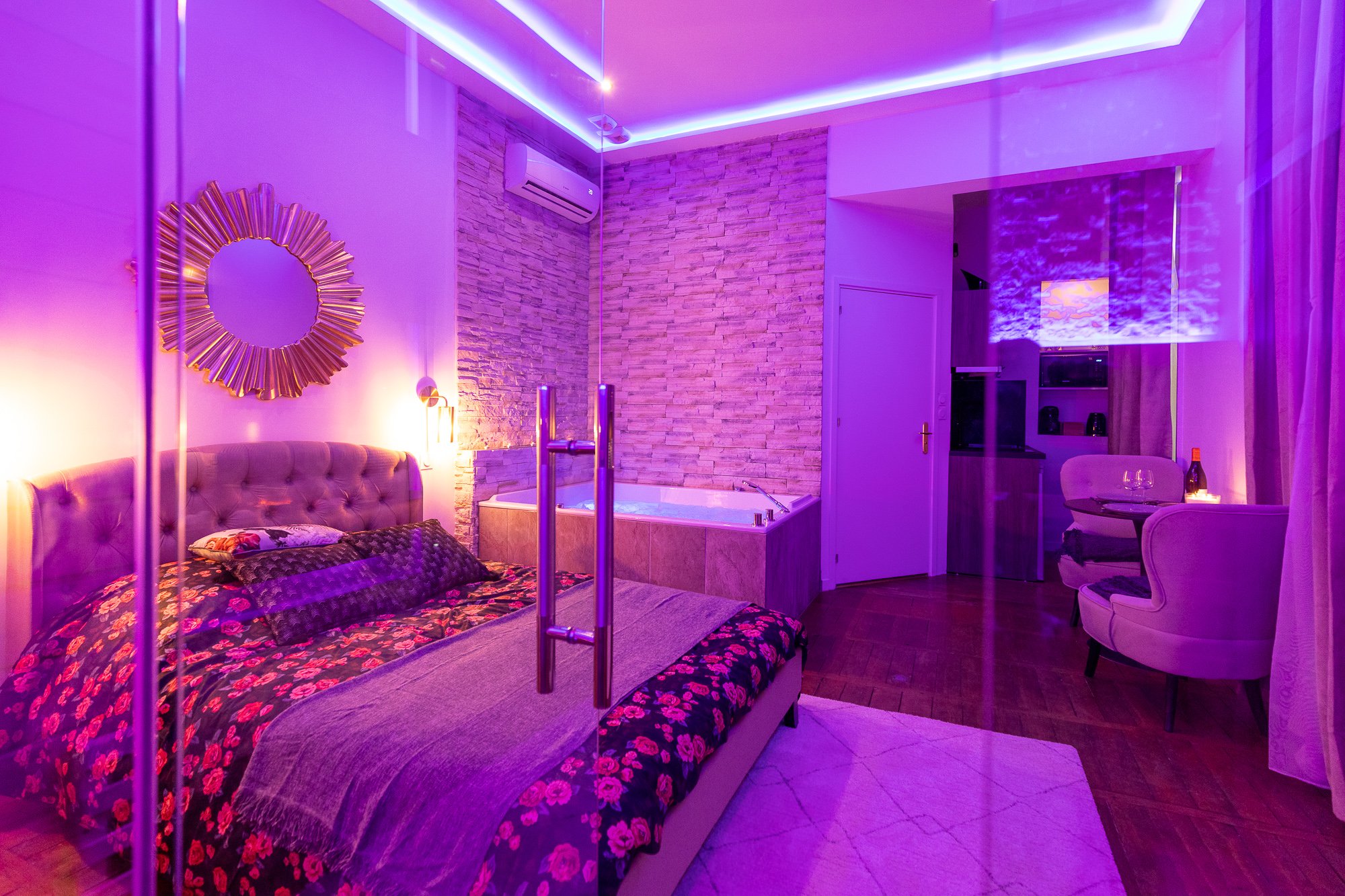 Spa Edelweiss Dijon vue chambre