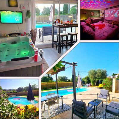 Suite avec SPA et piscine privée