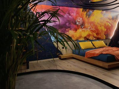 Love room à 30 min de la Belgique avec jacuzzi privatif