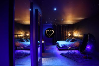 Suite sensuelle à Bourges - Jacuzzi privatif et ciel étoilé